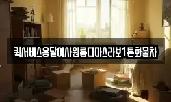 퀵서비스용달이사원룸다마스라보1톤화물차
