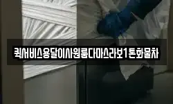 퀵서비스용달이사원룸다마스라보1톤화물차