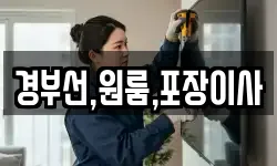 경부선,원룸,포장이사