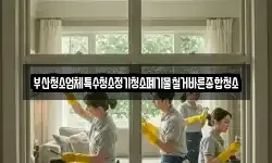 부산청소업체특수청소정기청소폐기물철거바른종합청소