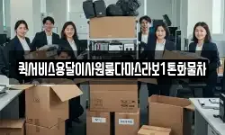 퀵서비스용달이사원룸다마스라보1톤화물차