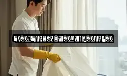 특수청소고독사유품정리화재청소쓰레기집청소사무실청소