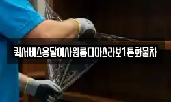 퀵서비스용달이사원룸다마스라보1톤화물차
