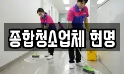 종합청소업체 현명