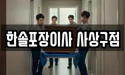 한솔포장이사 사상구점