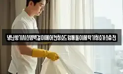 냉난방기시스템벽걸이에어컨청소드럼통돌이세탁기청소가스충전