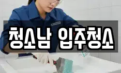 청소남 입주청소