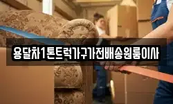 용달차1톤트럭가구가전배송원룸이사