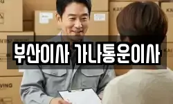 부산이사 가나통운이사