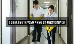 성실관리,건물상가사무실병원학원공장빌라계단정기청소용역업체