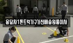 용달차1톤트럭가구가전배송원룸이사