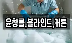 윤창롤,블라인드,커튼