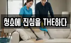 청소에 진심을 THE하다
