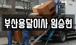 부산용달이사 원승현