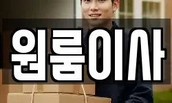 원룸이사