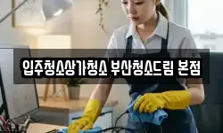 입주청소상가청소 부산청소드림 본점