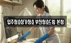 부산 부산진구 개금동 청소,입주청소,사무실청소,에어컨청소