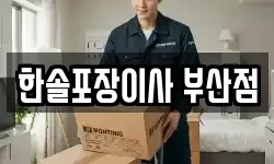 한솔포장이사 부산점