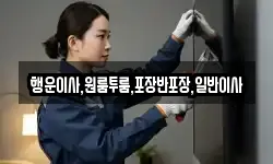 행운이사,원룸투룸,포장반포장,일반이사