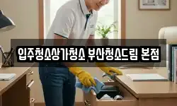 입주청소상가청소 부산청소드림 본점