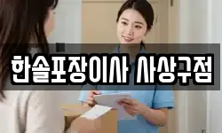 한솔포장이사 사상구점