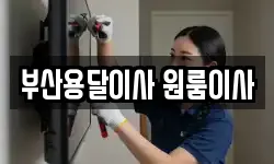 부산용달이사 원룸이사
