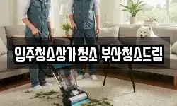 입주청소상가청소 부산청소드림
