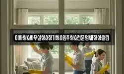이사청소사무실청소정기청소입주청소전문업체정성클린