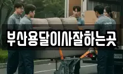 부산용달이사잘하는곳