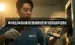 특수청소고독사유품정리화재청소쓰레기집청소사무실청소