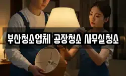 부산청소업체 공장청소 사무실청소
