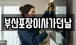 부산포장이사가던날