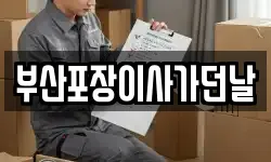 부산포장이사가던날