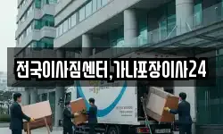 전국이사짐센터,가나포장이사24