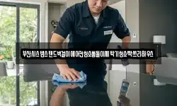 부산시스템스탠드벽걸이에어컨청소통돌이세탁기청소싹쓰리하우스