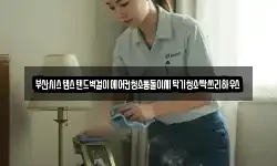 부산시스템스탠드벽걸이에어컨청소통돌이세탁기청소싹쓰리하우스