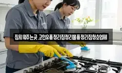 집치워주는곳.고인유품정리집정리물품정리집청소업체