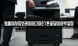 원룸이사짐보관이사다마스1톤용달이사박실장