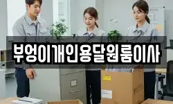 부엉이개인용달원룸이사