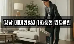 강남 에어컨청소 가스충전 윈드클린