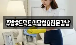 주방후드덕트식당청소전문강남