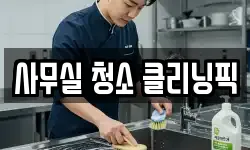 사무실 청소 클리닝픽