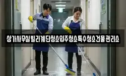 상가사무실빌라계단청소입주청소특수청소건물관리소