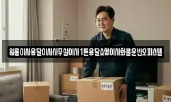 원룸이사용달이사사무실이사1톤용달소형이사화물운반오피스텔