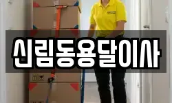 신림동용달이사