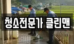 청소전문가 클린맨