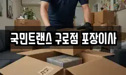 국민트랜스 구로점 포장이사