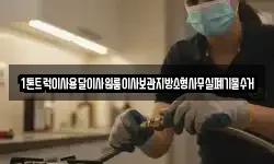 1톤트럭이사용달이사원룸이사보관지방소형사무실폐기물수거