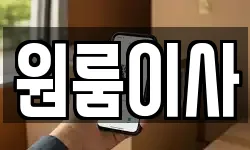 원룸이사