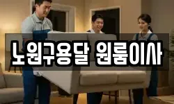 노원구용달 원룸이사
